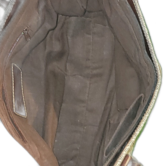 Relic by Fossil Vintage Handmade Flower Embroidered Tote Purse - Picture 9 of 9